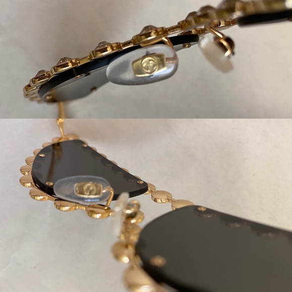 Gucci cat eye crystal sunglasses main image 8